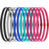 12 Pieces Thin Non-Slip Elastic Sport Headbands, Hair Bands with Non Slip Silicone Grip Exercise Hair Sweatbands for Men Women Football Basketball...