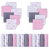 Viviland Baby Washcloths, 24Pack Baby Towels for Newborn, Baby Girl Wash Cloths, and Infant Bath Face Washcloths Soft Absorbent, Gentle on Sensiti...