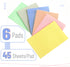 Mr. Pen- Lined Sticky Notes 4x6, 6 Pads, 45 Sheet/Pads, Morandi Colors, Sticky Notes with Lines, Sticky Note Pads, Sticky Pads, Sticky Notes Lined...