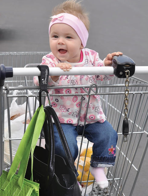 Dreambaby Clip Buddy Stroller Hook Carabiner - Bag Holder - Black- Model L271...