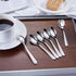 KEAWELL Premium Louise Demitasse Espresso Spoons, 18/10 Stainless Steel Mini Coffee Spoons, Dishwasher Safe (4.7 inches, 6)...