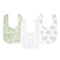 aden + anais Essentials Baby Bibs Soft & Absorbent 100% Muslin Cotton Adjustable Snap Bibs Set for Boys and Girls, 3 Pack, Harmony...