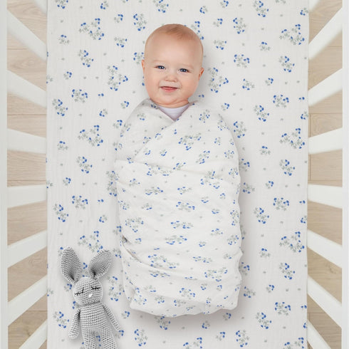 Baby Muslin Swaddle Blanket Muslin Swaddle Blankets Baby Boy Muslin Blanket Baby Girl Swaddle Blankets Baby Girl & Boy Floral Baby swaddle Blanket...
