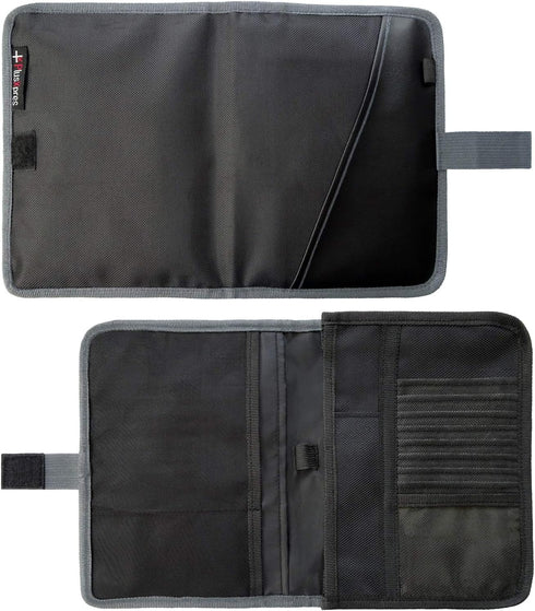 Glove Box Compartment Organizer - Car Document Holder - Owner Manual Case Pouch - Vehicle Storage Wallet for Registration & Insurance Card - Premi...