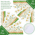 69Ft Spring Daisy Bulletin Board Border White Floral Flower Self-Adhesive Border Trim for School Classroom Chalkboard Office Party Decoration...