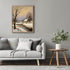 Posterizer 1 pcs-beautiful scenary of snowy winter in oil painting style-7-Landscape & Nature Art-GIft for Men Women Teens-Dining Room Decor- unfr...