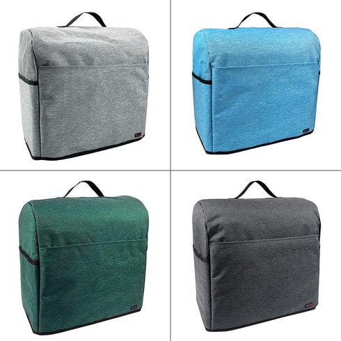 Stand Mixer Dust-proof Cover with Organizer Bag for Kitchenaid Mixer, Multi Pockets for Various Kitchen Appliance Accessories (Grey, 4.5 - 5 Quart...