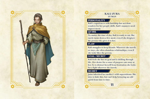 DUNGEON CRAFT Deck of Stories: NPC Booster 1 Board Game - 18 Fantasy Tabletop Role Playing Game RPG Storytelling Cards - Dungeon Master Accessorie...