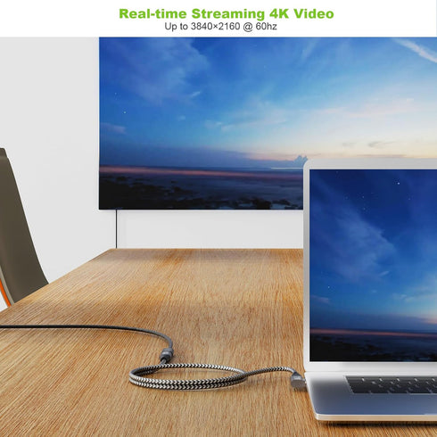 USB 3.2 Extension Cable 1.65FT, Short USB-C Extension Cable, Right Angle Male to Female Extension Charging. Supports 20Gbps/4K Video/PD 100W Compa...