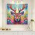 51buyoutgo Deer 11ct Cross Stitch Kits, 11 CT Funny Pre Printed Counted Stamped Cross Stitch Embroidery Needlepoint Needlework Patterns Kits for B...