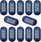 isinlive Demineralization Cartridge for HoMedics Ultrasonic Humidifiers: 12-Pack Demineralization Cartridges Filter Replacement, Filters Mineral D...