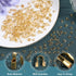 1 Box 1200Pcs Wire Guardians Thread Protector Wire Guard Brass U Shape Protective Tube Silver Gold Wire Guardian Loops for Earring Bracelet Neckla...