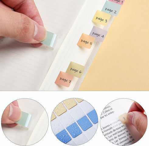Mr. Pen- Sticky Index Tabs, 480 Pcs, Pastel Sticky Tabs for Notebooks, Page Markers, Page Tabs for Binders, Page Tabs Sticky Tabs for Books, Noteb...