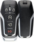 KeylessOption Keyless Entry Remote Smart Key Fob Shell Case for Ford Fusion Mustang Edge M3N-A2C31243800...