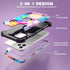 IDweel for iPhone 11 Pro Max Case with Tempered Glass, Hybrid 3 in 1 Shockproof Slim Heavy Duty Protection Hard PC Cover Soft Silicone Bumper Full...