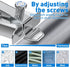 Armilem Magnetic Seam Guide for Sewing Machine, Magnetic Seam Guide with Clip, Multifucntional Seam Guide, Hemmer Guide, Magnet Hem Guide for Sewi...
