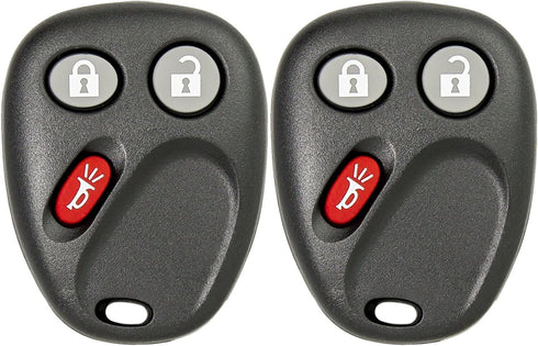 Key Fob for Chevy Silverado Equinox Suburban 2003-2006 | Mushan Key Fob LHJ011 | Replacement Key for Chevy&for Cadillac | 3-Button Key Fob | Easy ...