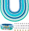Clay Beads for Bracelet Making Cheriswelry 1 Set DIY Jewelry Making Kit 6mm Clay Disc Round Spacer Beads Acrylic Letter Beads Plastic Brass Loose ...