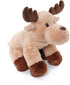 Adorable Caribou Furry Reindeer Elk Moose Stuffed Animals Plush Toy for Kids Babies Boys Birthday Bedtime Decor, 13" Super Soft Brown...