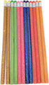 Sparkle Glitter Fun #2 Lead 7.5" Pencils (36 Pack) 6 Glitter Colors: Yellow, Red, Pink, Green, Blue and Orange! (36)...
