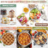 P&P CHEF 6 Inch Round Cake Pan Set of 3, Stainless Steel Round Baking Layer Pans Bakeware for Layer Birthday Cake, Fit Oven/Pots/Pressure Cooker, ...