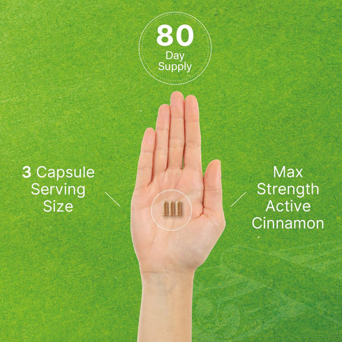 Ceylon Cinnamon 6000mg with Chromium 1000mcg, 240 Capsules | Active Inner Bark Extract, True Sri Lanka Source | Natural Cinnamon Supplements...