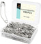 vrupin 100pcs Stainless Steel Curved Safety Pins for Quilting, Safety Pins Bulk Metal Silver Sewing Pins Clothing Clips Tool Decorative Safety pin...