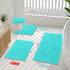 Smiry Luxury Chenille Bathroom Rugs 24x16, Extra Soft and Absorbent Shaggy Bath Mat, Machine Washable, Non-Slip Plush Carpet Runner for Tub, Showe...