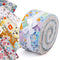45PCS Fabric Jelly Rolls, Jelly Roll Fabric Strips for Quilting, Patchwork Craft Cotton Quilting Fabric, Quilting Fabric, Plain Weave Cotton Fabri...