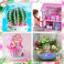 200Pcs Mini Resin Flamingo Ducks, Flamingo Tiny Ducks, Cute Flamingo Figurines for Cake Topper Garden Dollhouse Landscape Aquarium Ornaments DIY C...