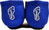 Booties Men's Shoes, Foldable & Flexible Footwear, Fold and Go Travel Shoe, Yoga Socks, Indoor Shoes, Slippers, Royal with Black Stripe, Extra Lar...