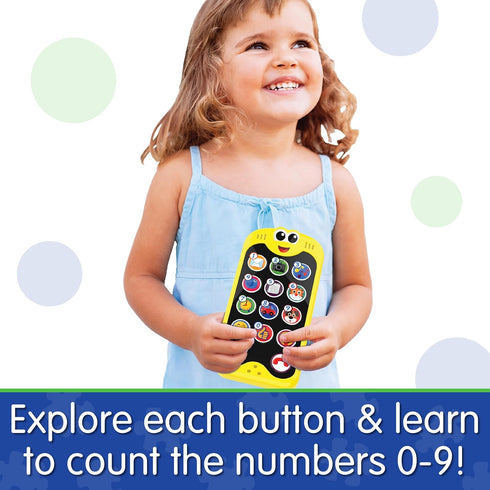 The Learning Journey Early Learning - On The Go Phone - Baby Cell Phone Toy - Toddler Toys & Gifts for Boys & Girls Ages 3 Months and Up - Award W...