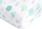 SwaddleDesigns Softest Cotton Muslin Fitted Crib Sheet/Toddler Sheet for Baby Boy & Girl, Green Woodland...