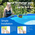 Pool Net Total Length 26.8 inches, Swimming Pool Skimmer Net with Aluminum Pole for Fast Cleaning Ponds, Hot Tub, and Spas, Pool Cleaner Supplies ...