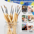 Miniature Paint Brushes, 10PC Fine Detail Paint Brush Set, Mini Small Painting Brushes for Art, Crafts, Acrylic, Watercolor, Oil, Model, Face, War...
