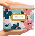Jot & Mark Decorative Recipe Tin Box for Recipe Cards, Greeting Card Holder | Holds Hundreds of 4? x 6? Cards (Delphina)...