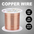 BENECREAT 22 Gauge 55 Yards Jewelry Beading Wire Tarnish Resistant Copper Wire for Beading Wrapping and Other Jewelry Craft Making...