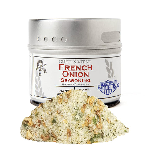 French Onion Seasoning | Authentic Artisanal Spice Mix | All Natural, Non GMO | Hand Crafted, Small Batch | Made in USA | Ultra Premium, Sustainab...