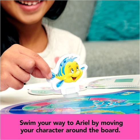 Disney Princess, Charming Sea Adventure Board Game Little Mermaid Toys Featuring Ariel & Friends Fun Game for Family Game Night, for Kids Ages 4 a...