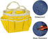 Small Garden Tool Bag 7.5" x 4" x 5" Large Oxford Waterproof with Pockets Garden Tote Bag Gardening Plant Tool Organizer Storage Carrier Store for...