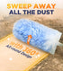 Heavy Duty Duster Kit with 20 Duster Refills & 1 Handle, Compatible with Swiffer Dusters, Multisurface 360° Dusters with 4X Microfibers, Unscented...
