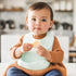 green sprouts Unisex Baby Scoop Silicone Bib, Light Spice...