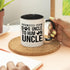 YouNique Designs Promoted To Uncle Mug, 11 Ounces, Uncle Pregnancy Announcement, Uncle Gifts, Only The Best Brothers Get Promoted To Uncle, The Be...