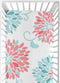 Fitted Crib Sheet for Modern Emma Baby/Toddler Bedding Set Collection - Floral Print...