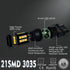 Alla Lighting T25 3157 LED Switchback Bulbs Dual Color White/Amber Turn Signal Lights 3457NA 4157NA 3157A 3757NAK 4057 Extremely Super Bright 3035...