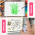 Outus 9 Pieces Camo Print Stencils Camouflage Painting Templates Reusable Grass Pattern Stencils Green Camo DIY Stencils for Scrapbooking Painting...