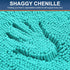 Smiry Luxury Chenille Bathroom Rugs 24x16, Extra Soft and Absorbent Shaggy Bath Mat, Machine Washable, Non-Slip Plush Carpet Runner for Tub, Showe...