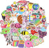 QTL Waterproof Stickers for Girls Cute Stickers for Water Bottles Hydro Flask Kids Teens Waterproof Vinyl Packs 100Pcs...