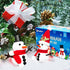 Hophine 12Pack Build a Snowman Kit, Molding Clay Snowman Kit, Christmas DIY Crafts for Kids, Perfect for Winter Holiday Parties, Christmas Stockin...