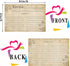 Recipe Cards 4x6 - Pack of 100 Double-Sided Blank Cards for Bridal Showers, Weddings, and Christmas Gifts - Preserve Your Culinary Creations...